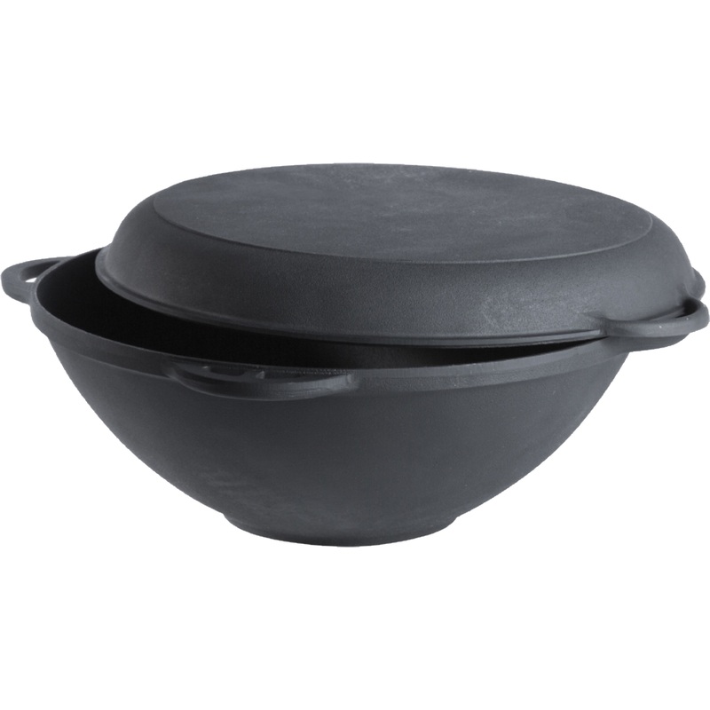 Изображение товара Казан вок с крышкой-сковородой Forester CI-01V 5000 мл