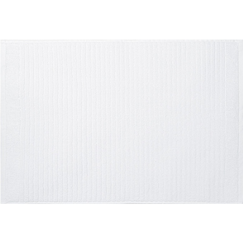 Изображение товара Махровое полотенце для ног размер 50х80 см из хлопка 520 г/кв.м белое