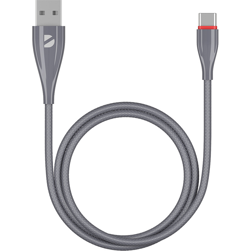 Изображение товара Кабель Deppa Ceramic USB A - USB Type-C 1 метр для зарядки и синхронизации