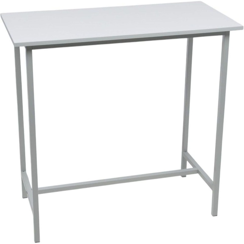 Изображение товара Производственный рабочий стол Практик серый 1000х500х970 мм для магазина