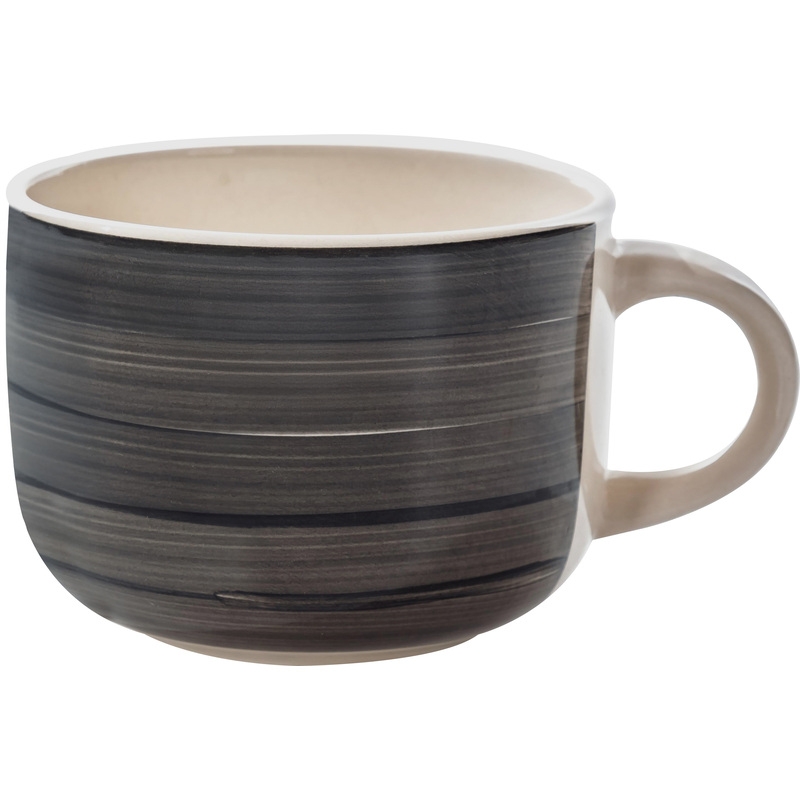 Изображение товара Керамическая кружка Elrington Аэрограф Серебро 500 мл — набор 6 шт