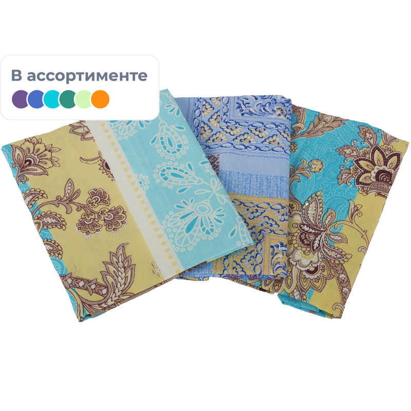 Изображение товара Простыня 150х210 см бязь 145 г/кв.м (10 штук в упаковке)