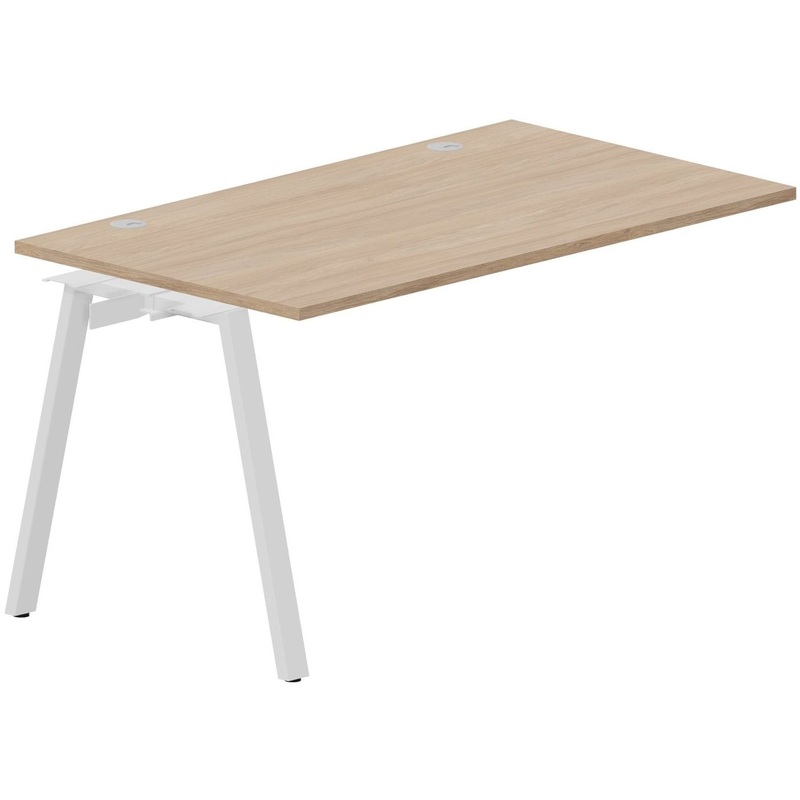 Изображение товара Стол-приставка Arena ARNPG148OWBL (дуб светлый, 1380х780х750 мм)