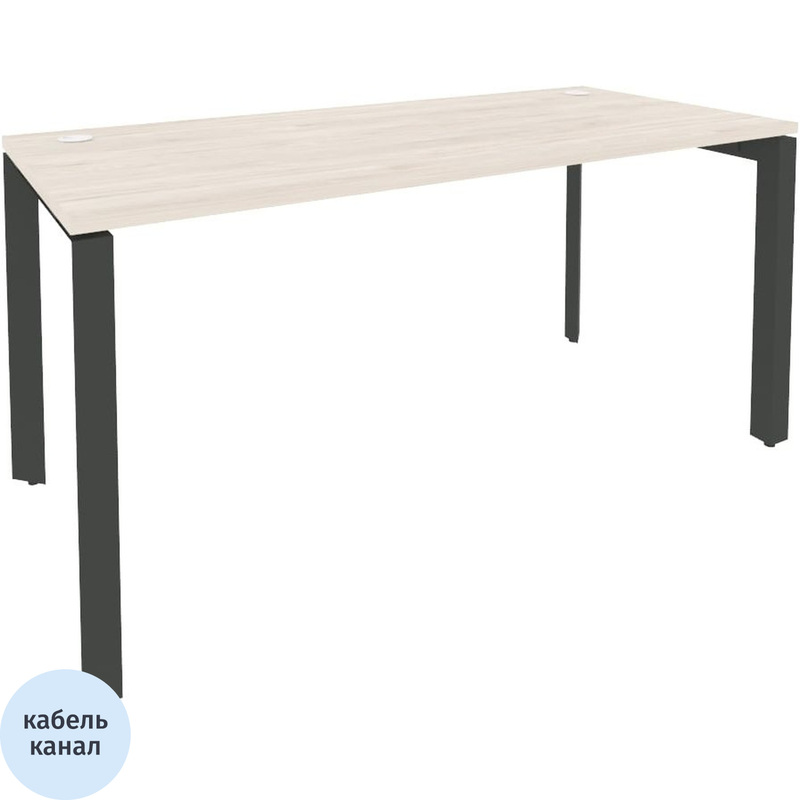 Изображение товара Стол прямой ONIX-П O.MP-SP-4.7 1580х720х750 мм ламинированный для офиса и дома