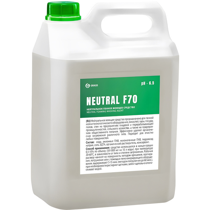 Изображение товара Моющее средство Grass Neutral F70 5 л (концентрат)
