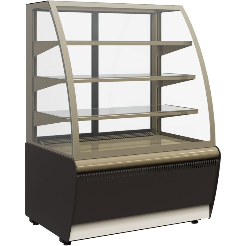 Изображение товара Кондитерская витрина Полюс K70 VV 1,3-1 холодильная для выпечки
