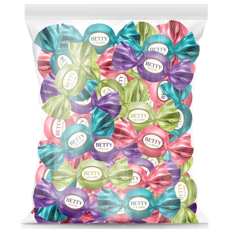 Изображение товара Конфеты шоколадные Betty Марсианка 500 г сладкое лакомство с многослойной начинкой