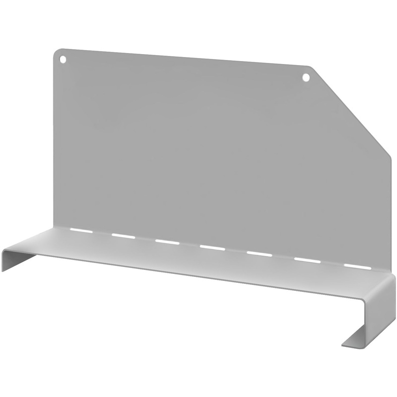 Изображение товара Разделитель наполку для стеллажа Практик MS-40 20 штук серый RAL 7038