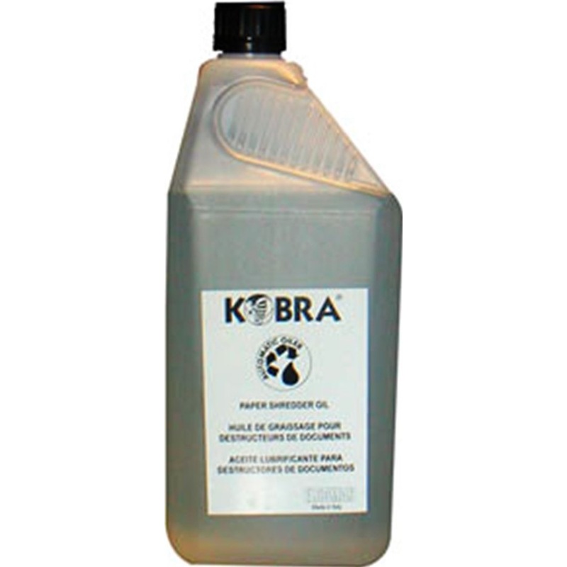 Изображение товара Масло для уничтожителей документов Kobra 1000 мл - эффективное обслуживание