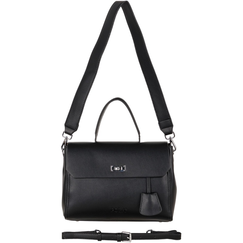 Изображение товара Сумка женская повседневная Polar черная (836) из экокожи