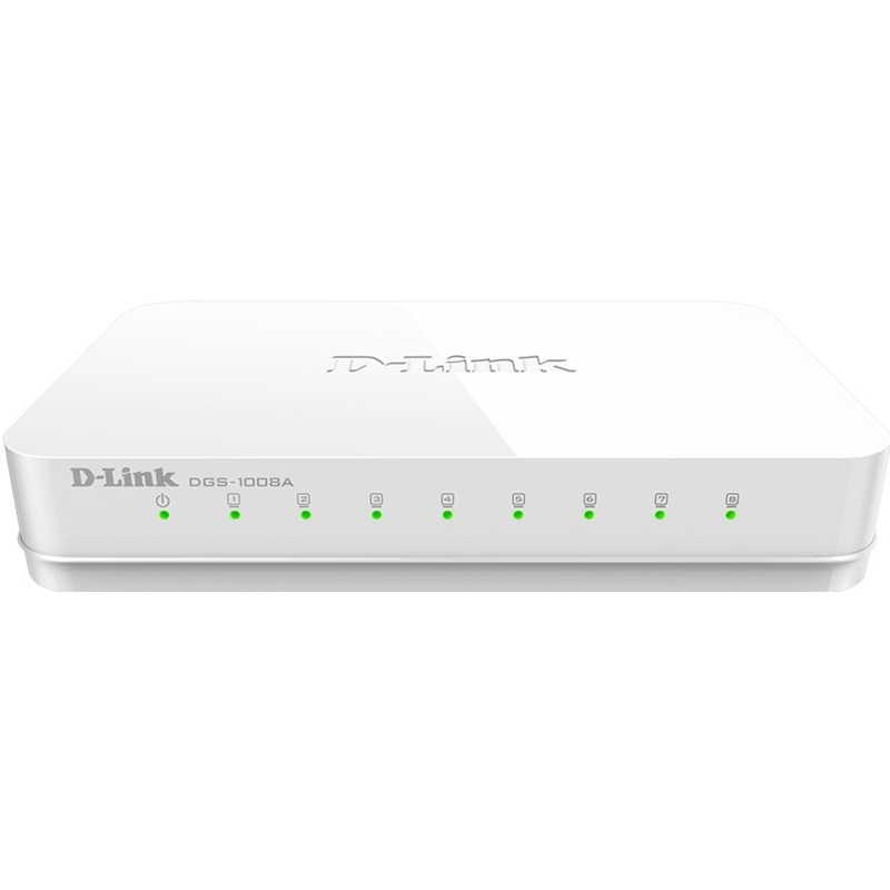 Изображение товара Коммутатор D-Link DGS-1008A/F1A