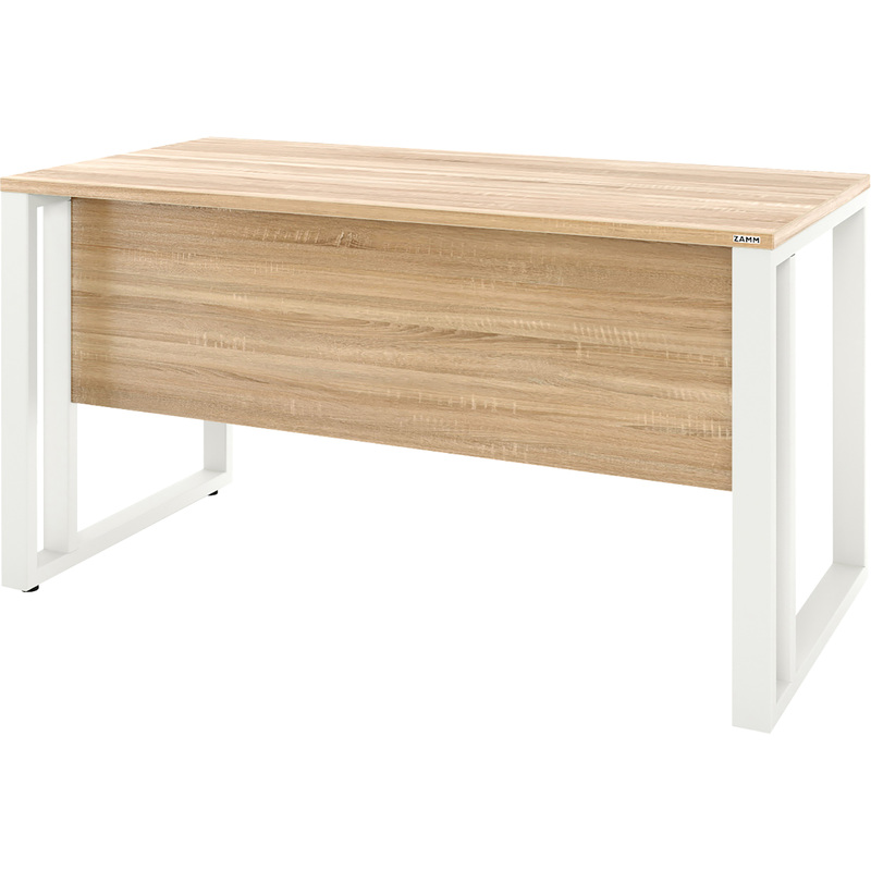 Изображение товара Стол письменный Zamm Статус 10823 дуб бардолино белый 1200х700х745 мм