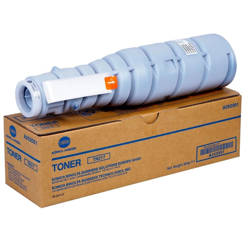 Изображение товара Лазерный картридж Konica Minolta TN-217 черный повышенной емкости оригинал