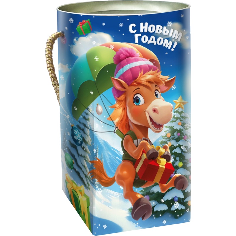 Изображение товара Новогодний сладкий подарок РОКО И-го-гоша 1000 г оригинальная упаковка