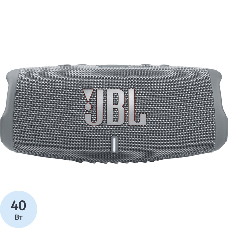 Изображение товара Акустическая система JBL J Charge 5 серый влагозащитный портативный динамик