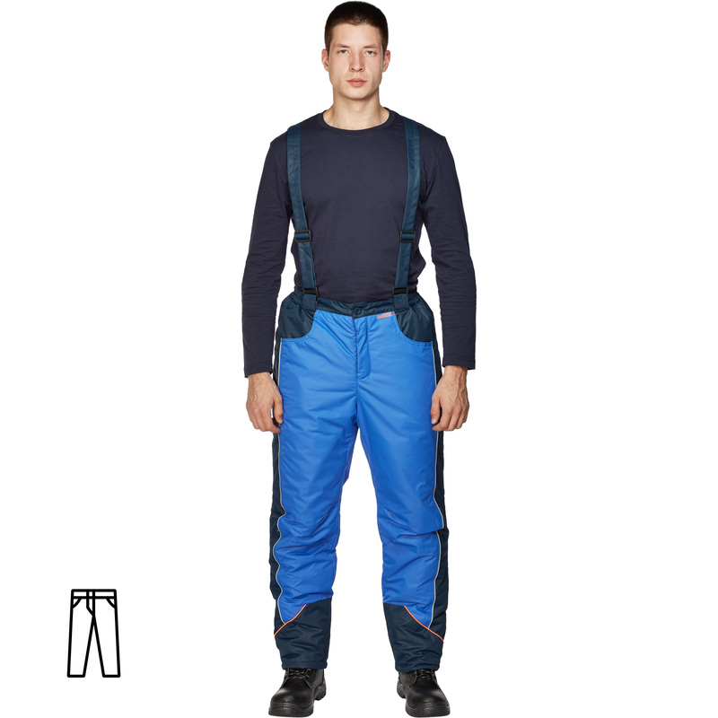 Изображение товара Брюки рабочие зимние мужские Nайтстар Алькор с светоотражающим кантом