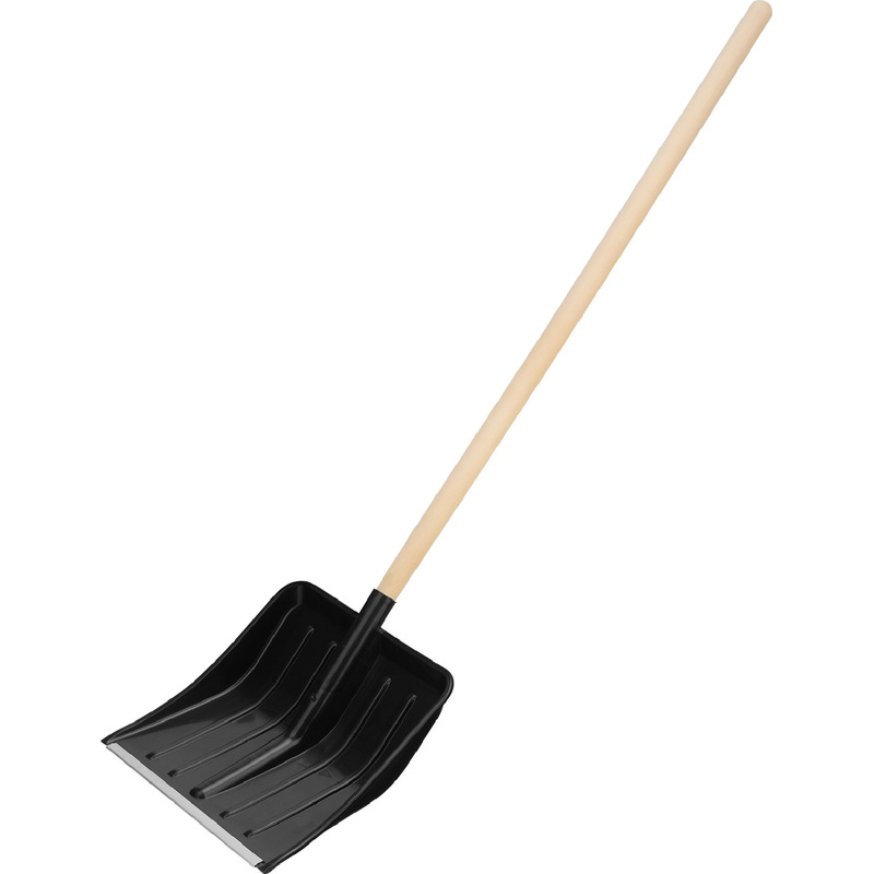 Изображение товара Лопата для уборки снега 40.5x41 см с черенком 105.5 см