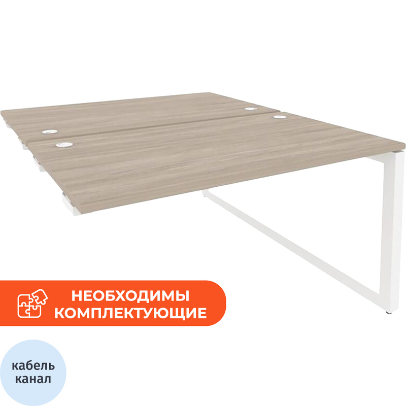 Изображение товара Рабочая станция на 2 рабочих места ONIX O.MO-D.SPR-3.8