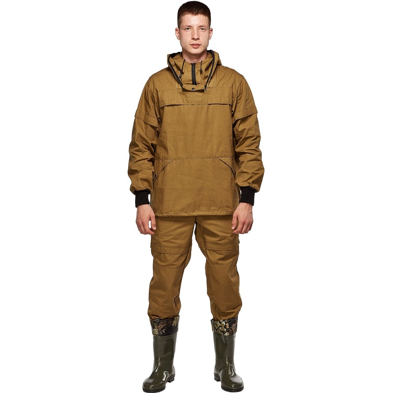 Изображение товара Костюм рабочий летний мужской противоэнцефалитный КБР хлопок хаки (размер 64-66, рост 182-188)