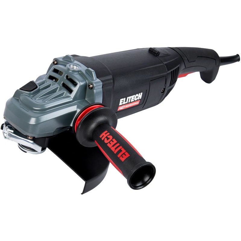 Изображение товара Угловая шлифмашина Elitech HDAG2523E 2400Вт профессиональная дисковая