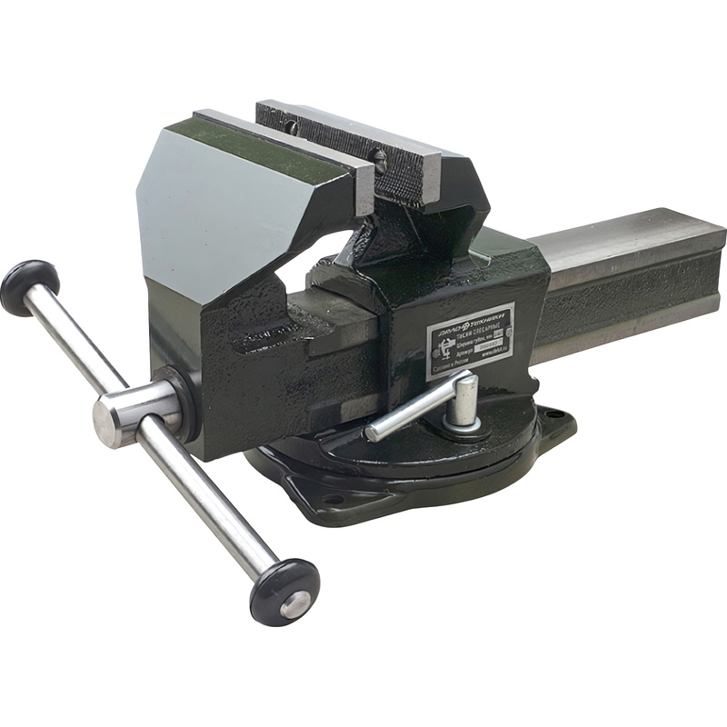 Изображение товара Тиски слесарные Дело Техники поворотные с наковальней ТСС-125 (392425)