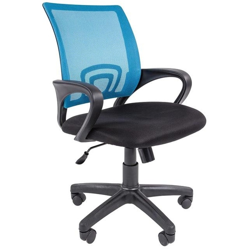 Изображение товара Кресло офисное Комус Мебель Easy Chair 304 голубое/чёрное