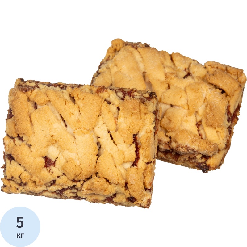 Изображение товара Печенье песочное Северная столица Венское с клубникой 5 кг