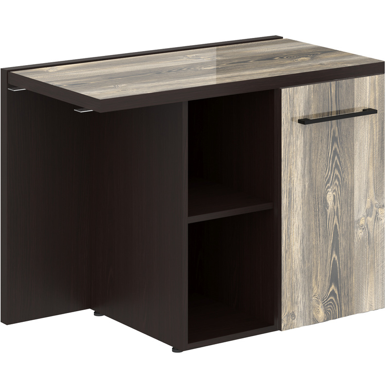 Изображение товара Модульная тумба приставная Morris MCRT1055R дуб базель венге магия