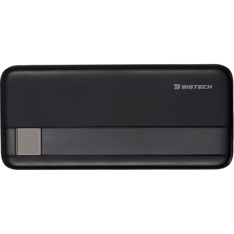 Изображение товара Внешний аккумулятор BigTech 20000 мАч 22.5W чёрный (BT-PB-20-BL-7)