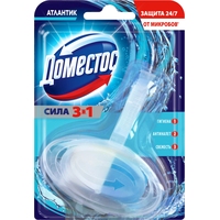 Блок для унитаза гигиенический Domestos Атлантик 3в1