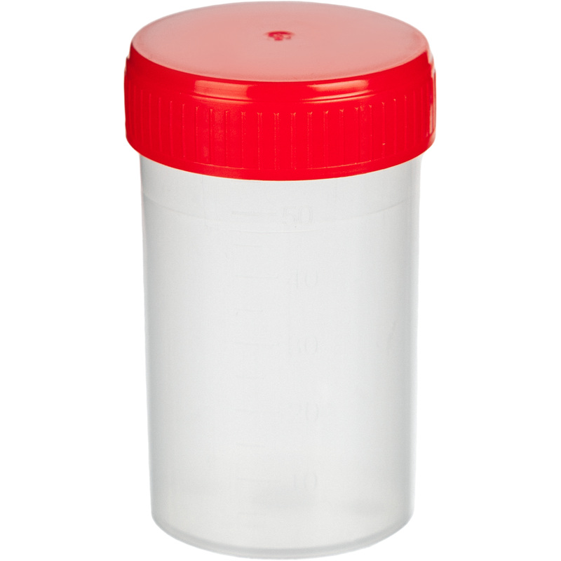 Изображение товара Контейнер для биоматериалов нестерильный 60 мл 50шт