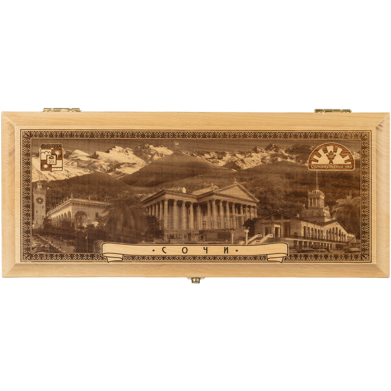 Изображение товара Чай листовой ассорти Солохаульский Сочи 120 г