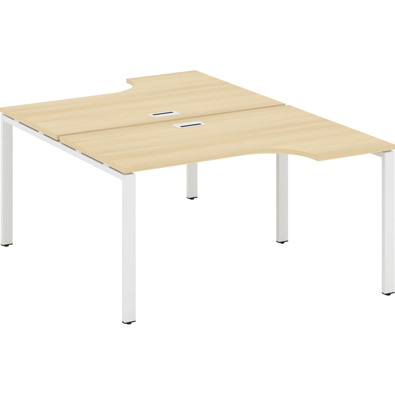 Изображение товара Рабочая станция SN-6P.DRPA-021 (акация лорка/белый, 1380х1992х750 мм)