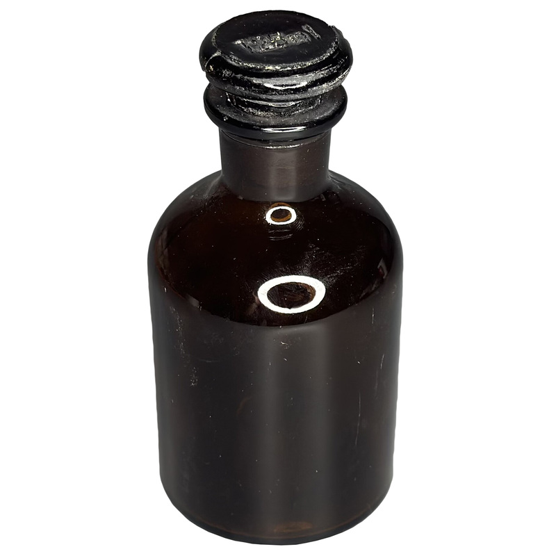 Изображение товара Склянка с пробкой 125 мл узкое горло для химических веществ