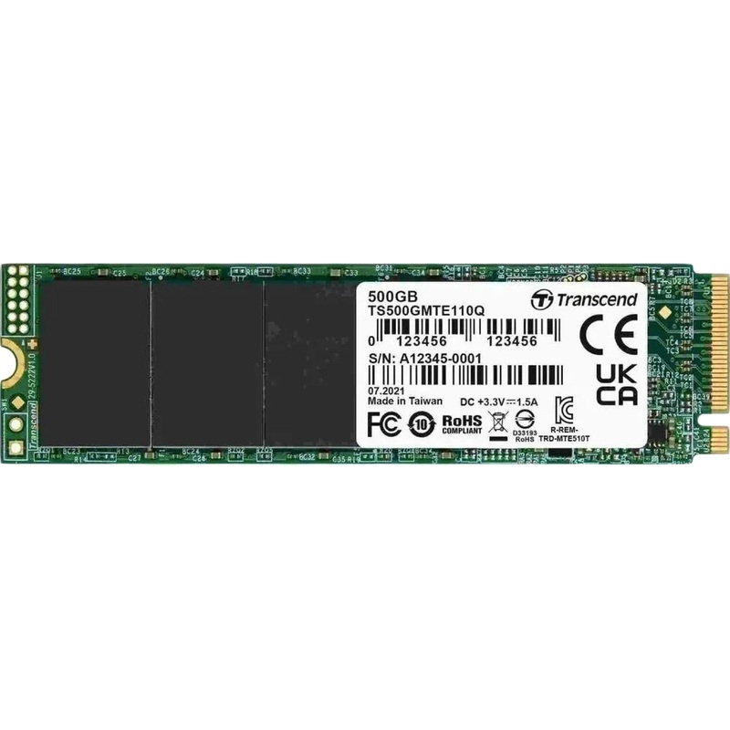 Изображение товара SSD накопитель Transcend 110Q 500 ГБ M.2 PCI Express NVMe 高速存储