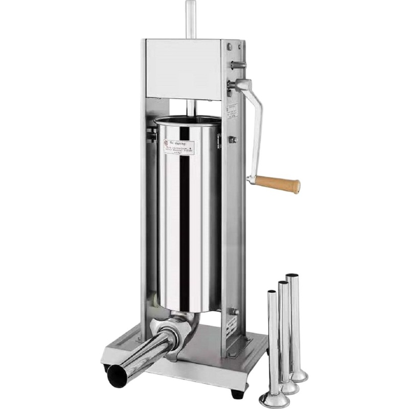 Изображение товара Механический наполнитель колбасок Viatto TV-3L из нержавеющей стали