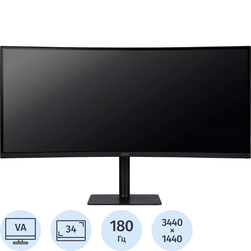 Изображение товара Монитор 34 Acer CZ342CURVbmiphuzx чёрный (UM.CC2CD.V01)