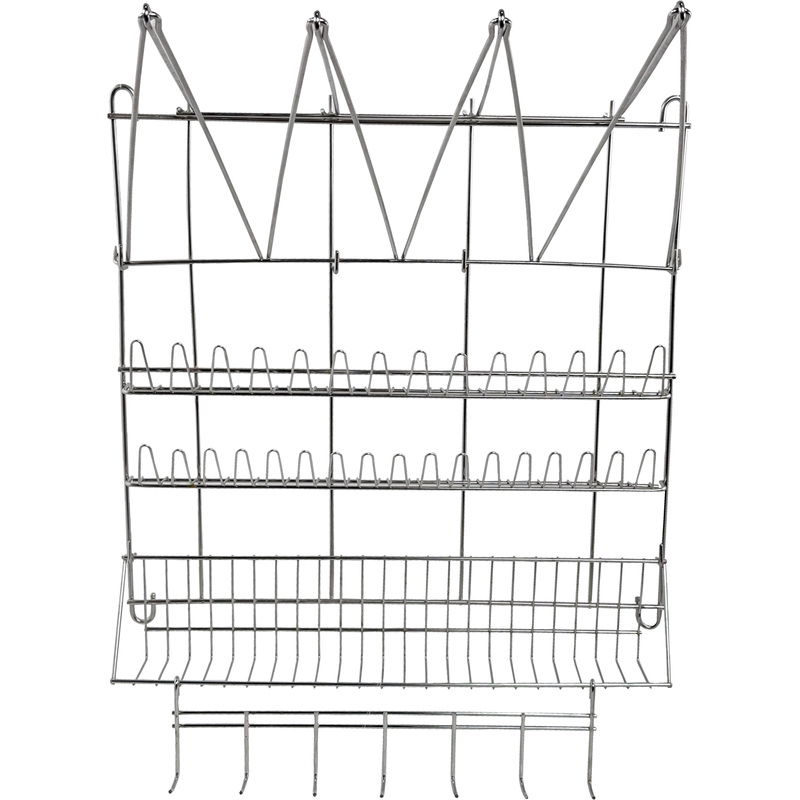 Изображение товара Сушилка для кондитерских мешков и насадок Martellato нержавеющая сталь 46х55 см