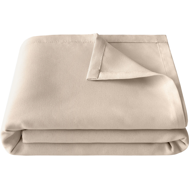 Изображение товара Покрывало Волшебная ночь рогожка 200x220 см светло-бежевое (774520)