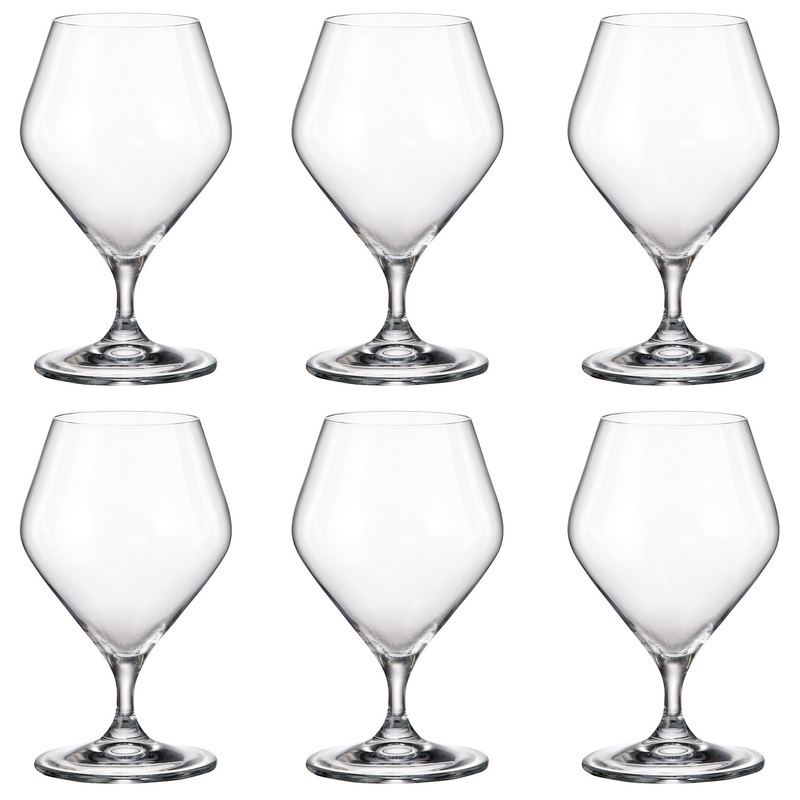 Изображение товара Набор бокалов для бренди Crystal Bohemia Loxia 395 мл (6 штук)