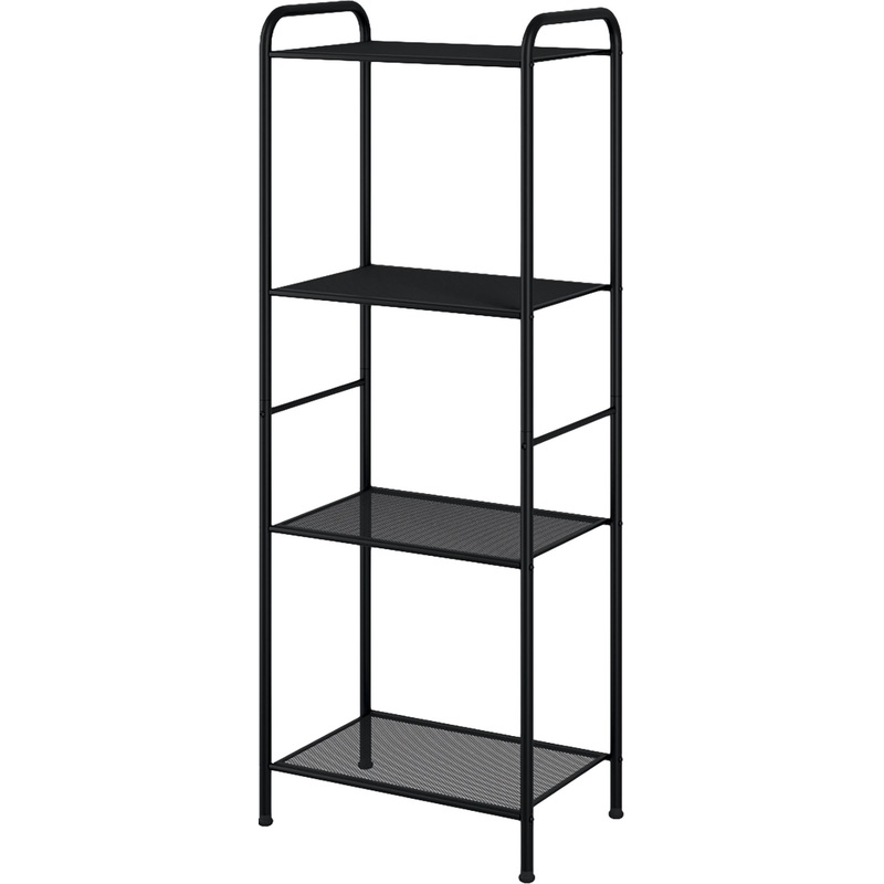 Изображение товара Стеллаж Валенсия 14 (черный, 460х300х1220 мм)