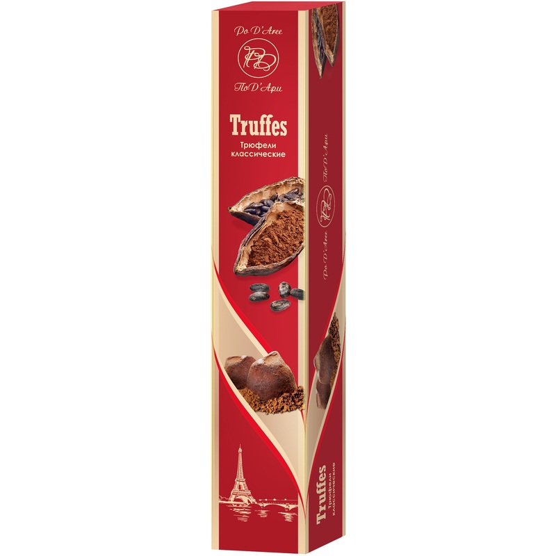 Изображение товара Конфеты ПоД'АрИ трюфели классические 45.5 г 15 шт Франция