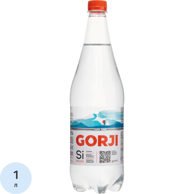 Изображение товара Горджи минеральная лечебно-столовая газированная вода 1 л Россия