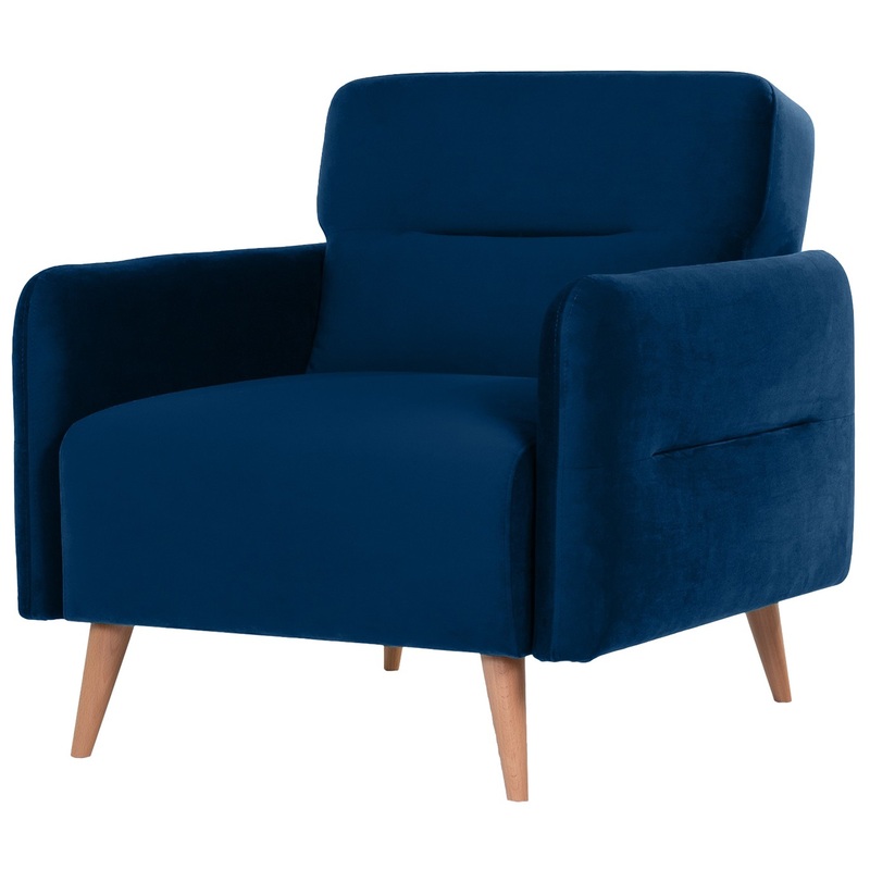 Изображение товара Кресло Релакс Hygge раскладное темно-синее