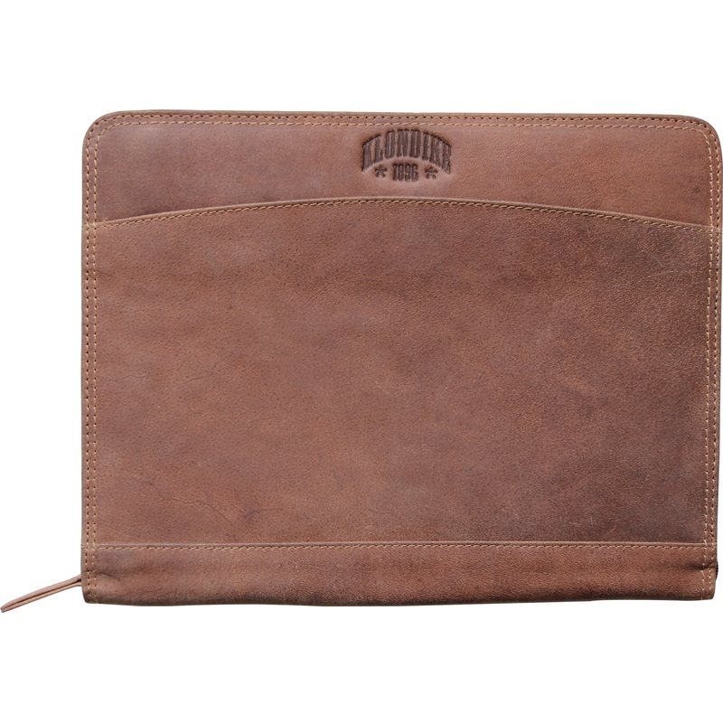 Изображение товара Папка деловая Klondike Bruce светло-коричневая натуральная кожа