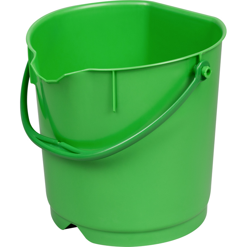 Изображение товара Ведро FBK 9 л пластиковое с мерной шкалой и сливным носиком для пищевых продуктов