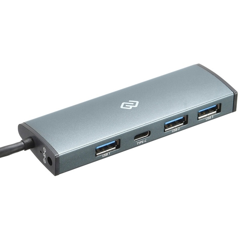 Изображение товара Разветвитель USB Digma (HUB-3U3.0С-UC-G)