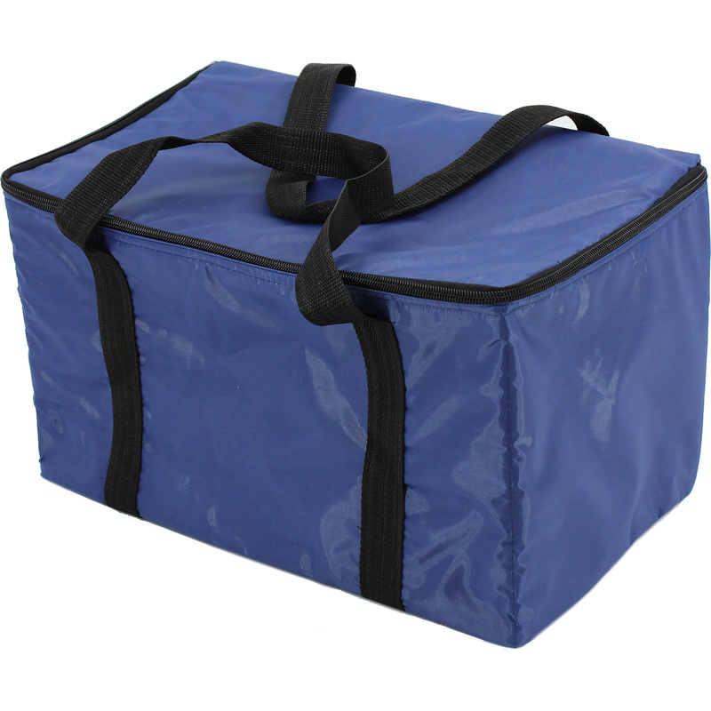 Изображение товара Универсальная нейлоновая термосумка 33x20x20 см объем 13 литров синяя