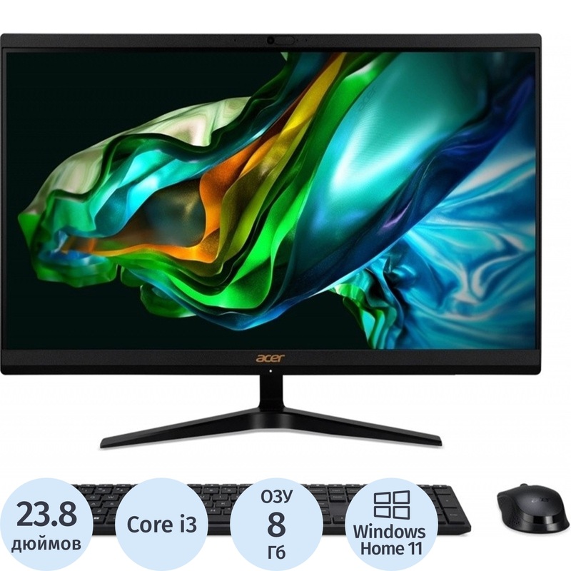 Изображение товара Моноблок Acer Aspire C24-1800 23.8 IPS Full HD Intel Core i5 8 Гб SSD Windows 11