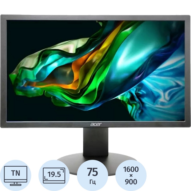 Изображение товара Монитор 19.5" Acer V206QAbi чёрный (UM.IV6CD.A03) Изображение товара Монитор 19.5" Acer V206QAbi чёрный (UM.IV6CD.A03)